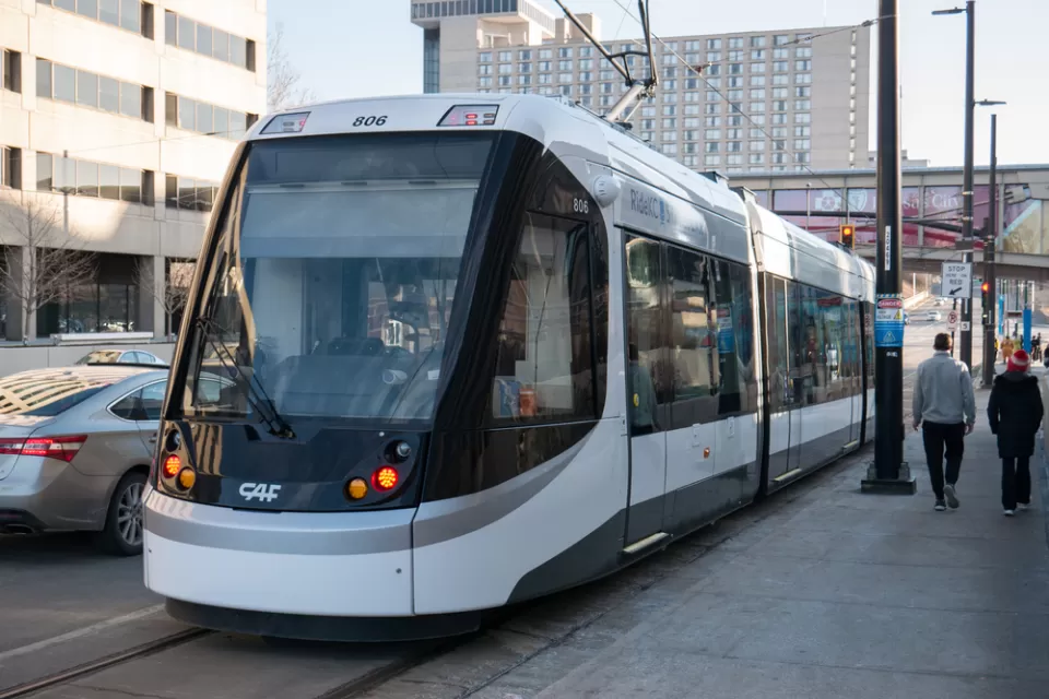 Kansas City electric streetcar